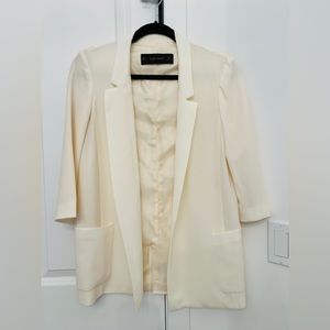 Brand New Zara Ivory Blazer Size XS